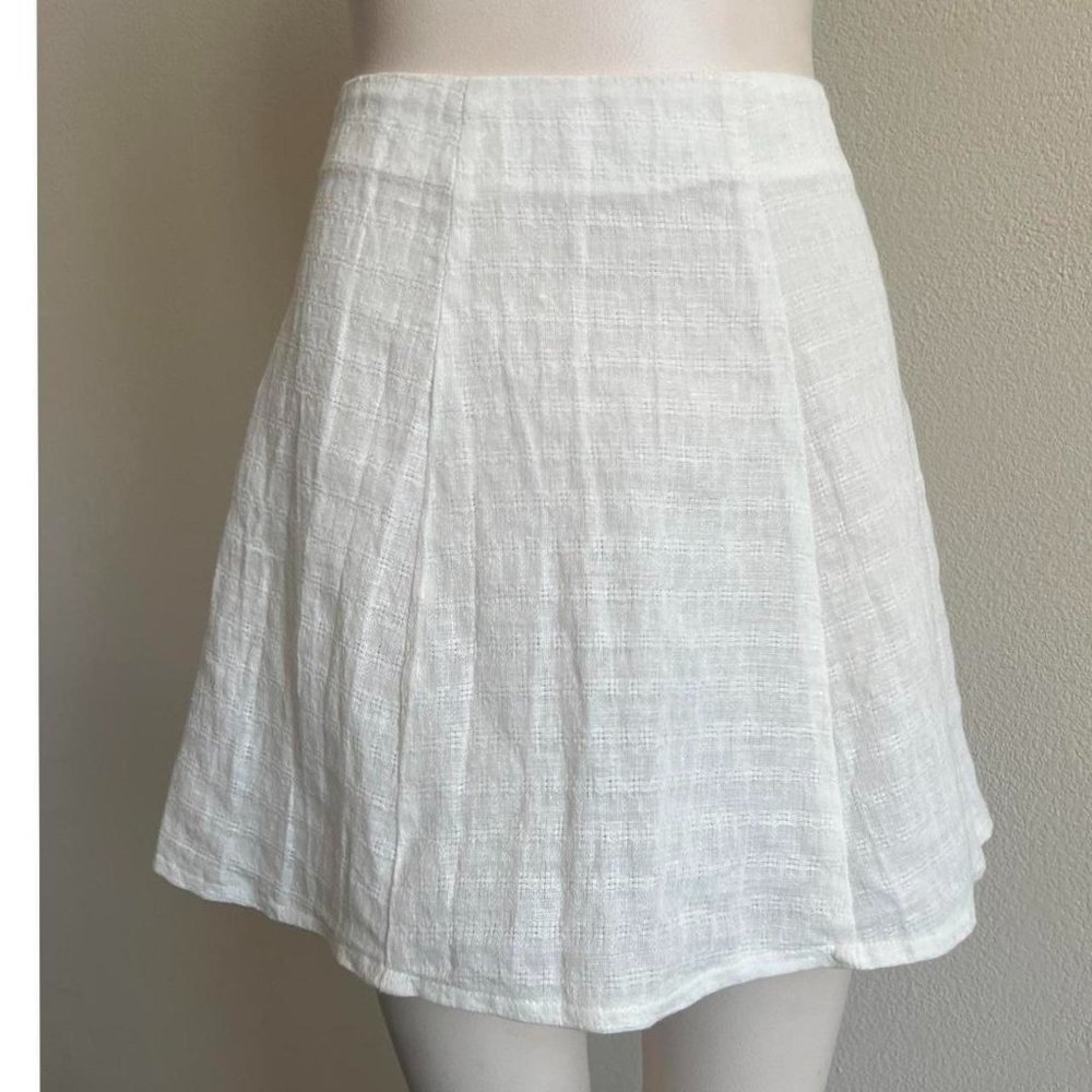 REFORMATION SKIRT Minimalist Reformation A-Line Mini Skirt